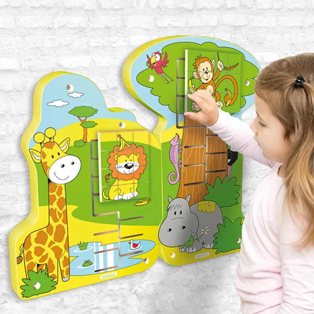Beleduc Jungle Wandspel Leeuw 51cm - 23680