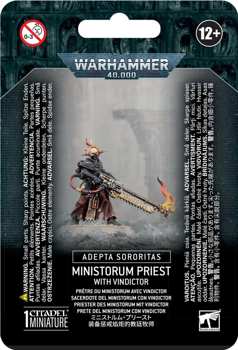 Games Workshop Adepta Sororitas Ministorum Priest Vindictor