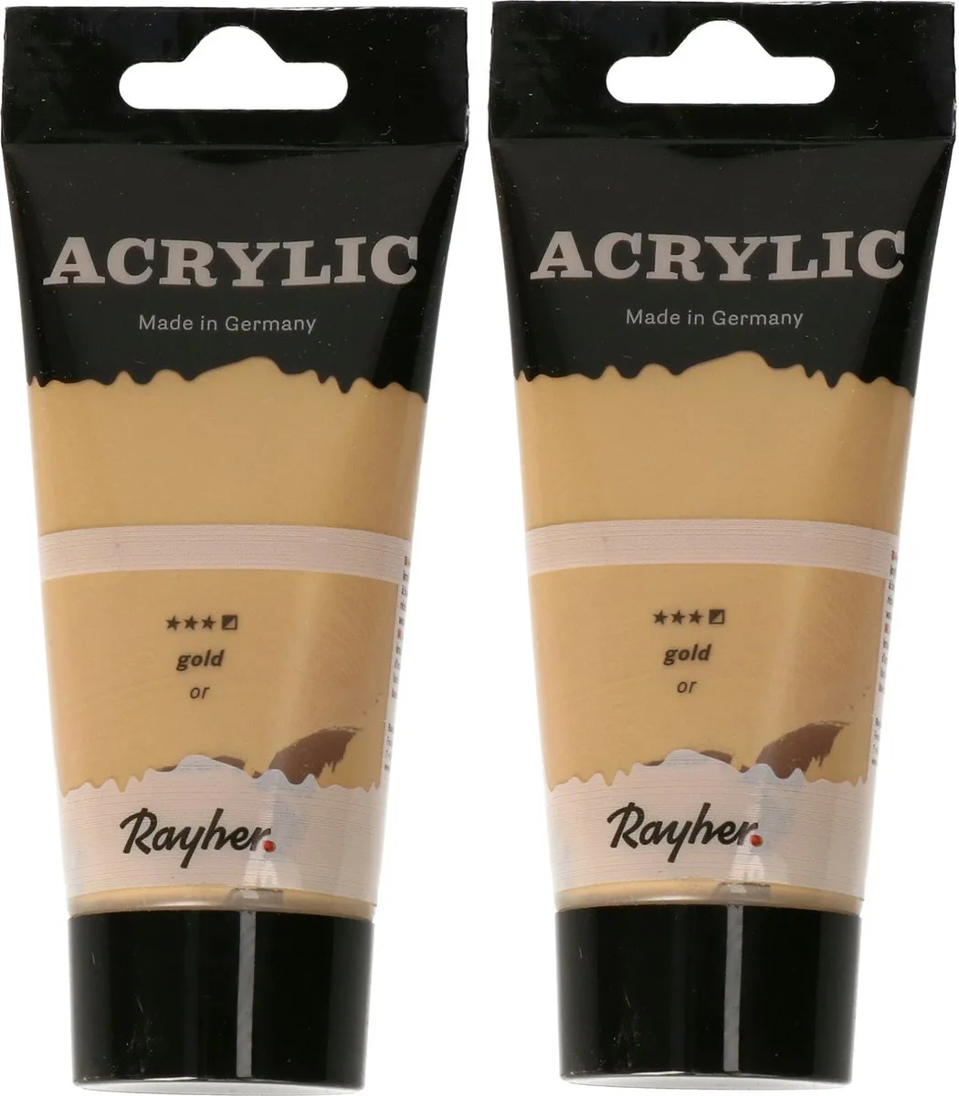 Rayher Acrylverf Goud 75ml