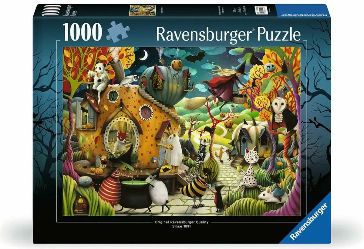 Ravensburger Happy Halloween 1000 Puzzeldelen