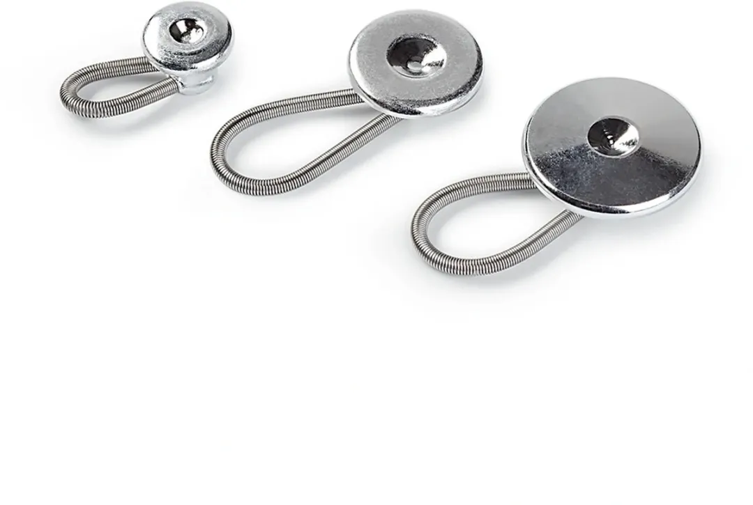 Prym Flexi-Knopen met Lus 19mm - 3 Stuks - Zilver