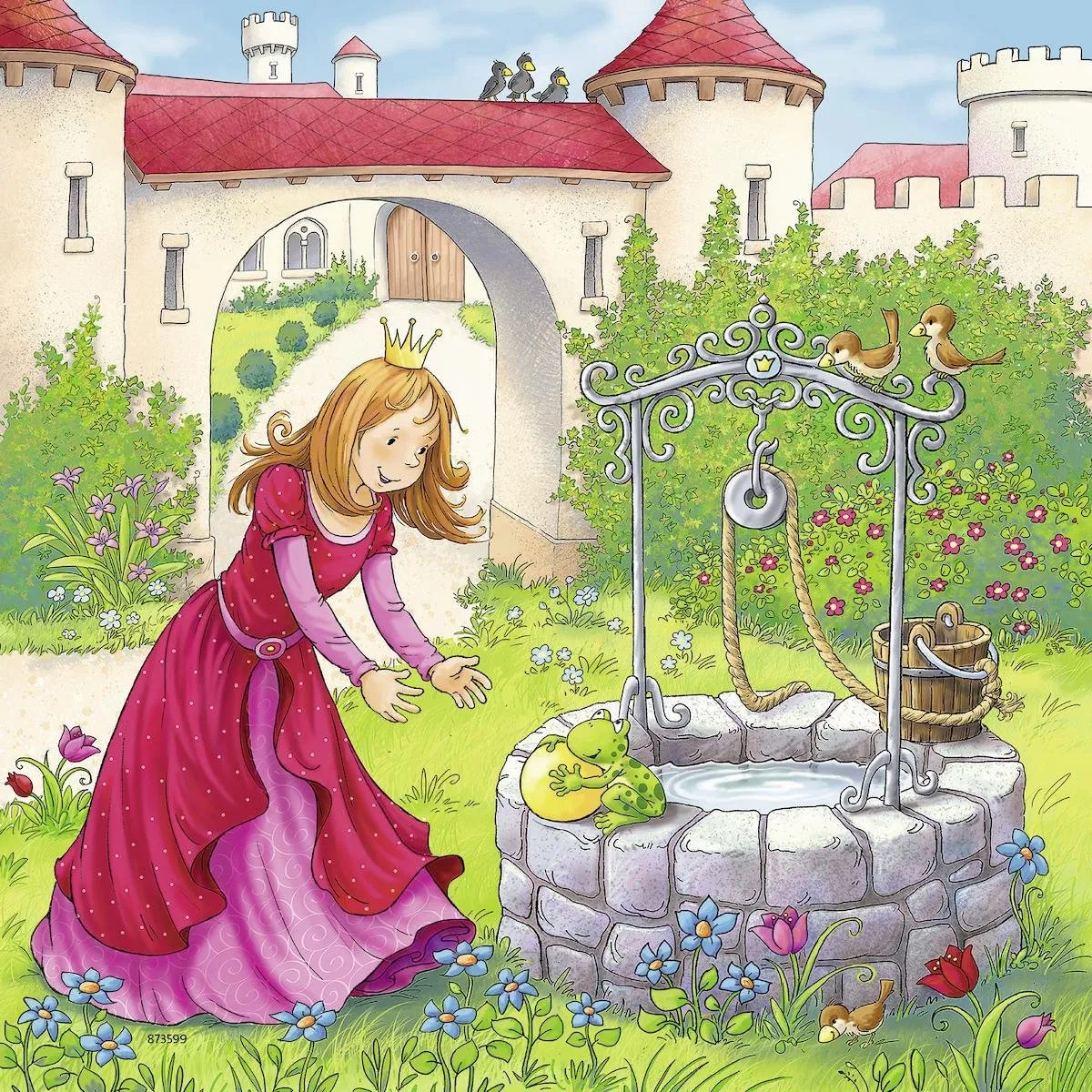 Ravensburger 3 Puzzels Rapunzel/Roodkapje/Kikkerprins 49 Stuks - Multicolor - afbeelding 4 van 4