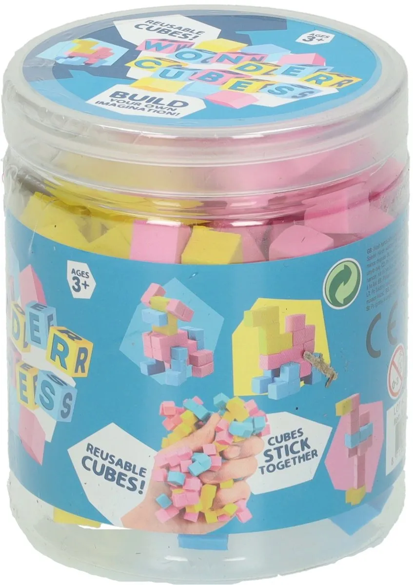 Johntoy Magische Bouwblokjes 24566 - 2 Stuks - Multicolor