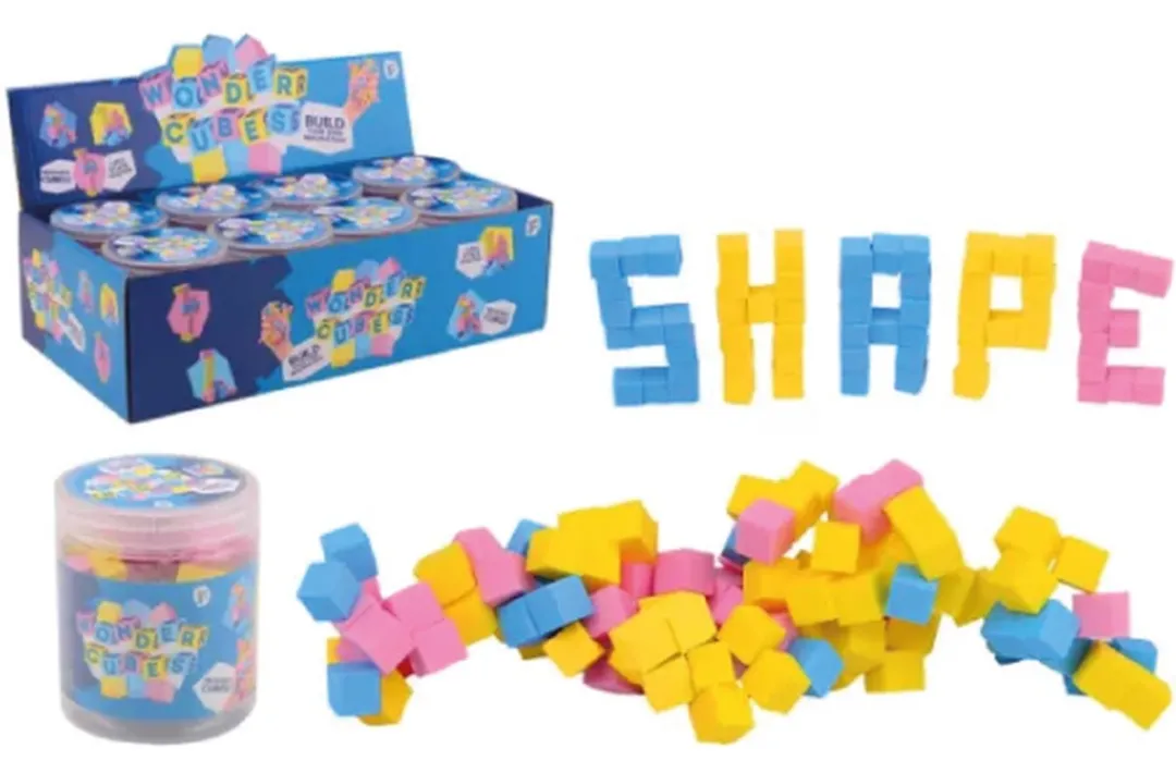 Johntoy Magische Bouwblokjes 24566 - 2 Stuks - Multicolor
