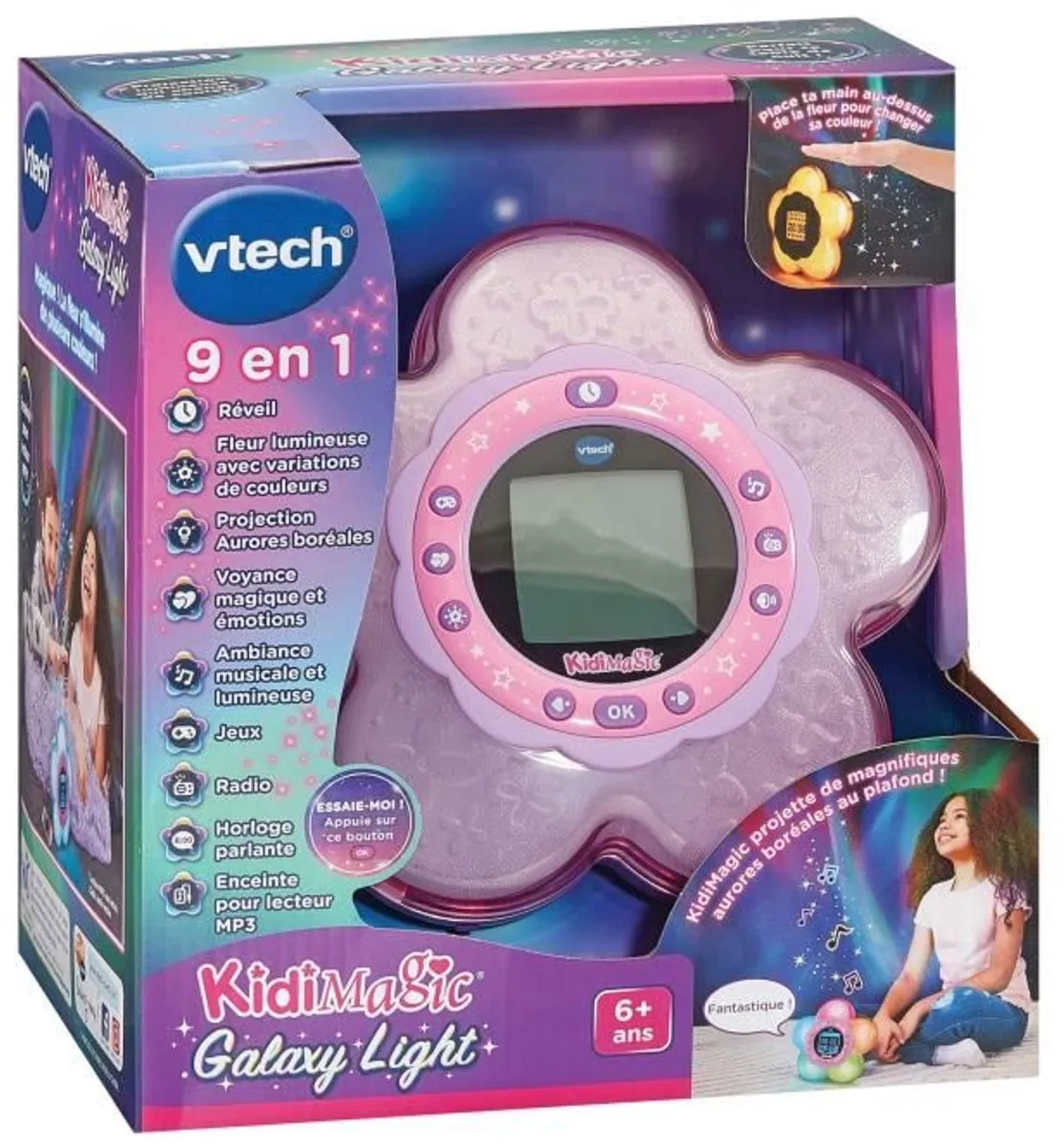 Vtech KidiMagic Galaxy Light - Oranje/Blauw/Geel/ Groen/Roz