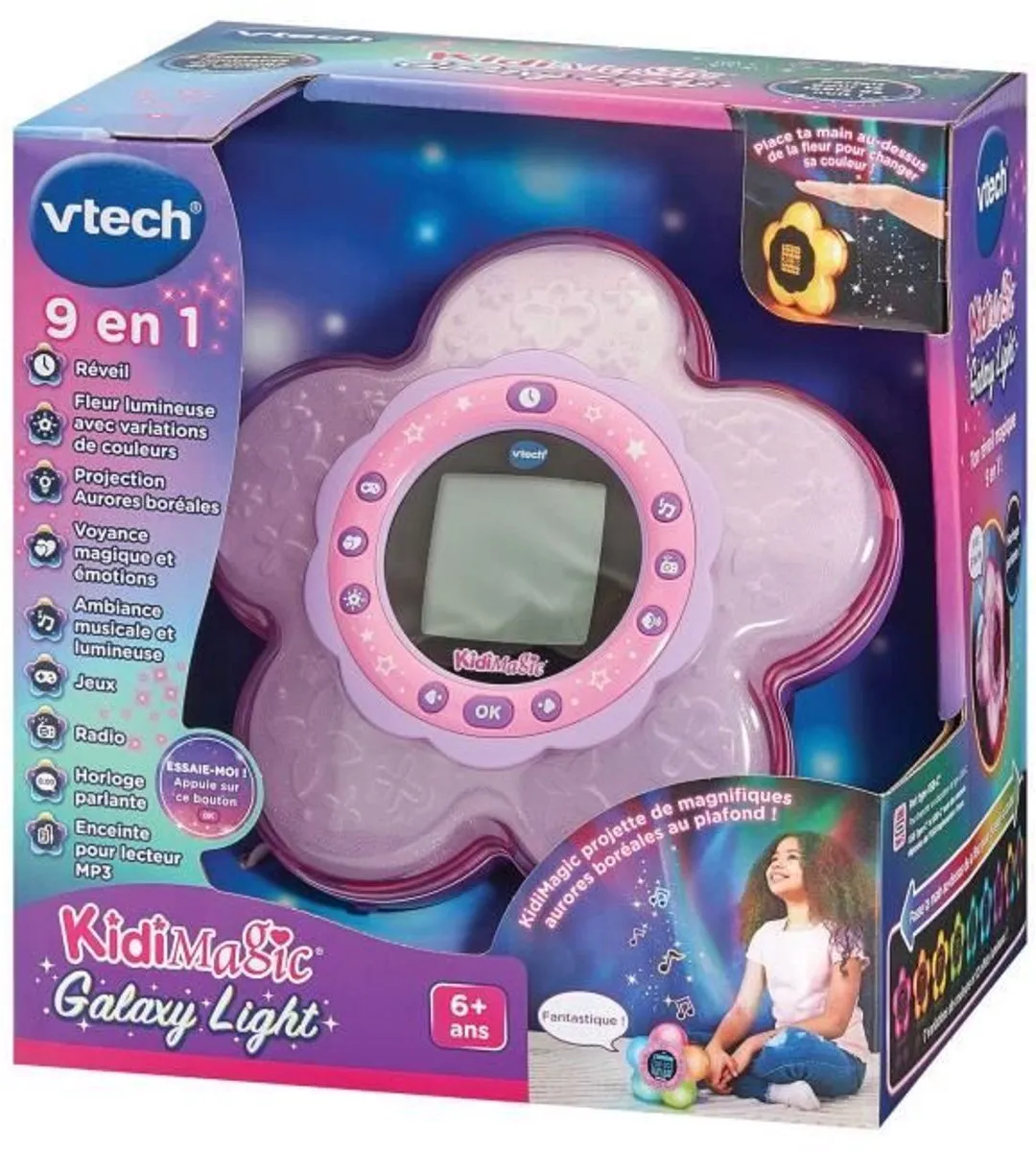 Vtech KidiMagic Galaxy Light - Oranje/Blauw/Geel/ Groen/Roz