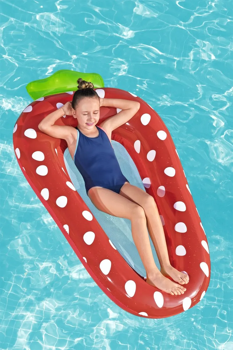 Bestway Sweet Summer Luchtbed 178cm - Fruity Geel - afbeelding 5 van 6