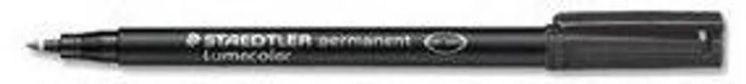 STAEDTLER Lumocolor 317 Permanent Viltstift - 10 Stuks - Zwart