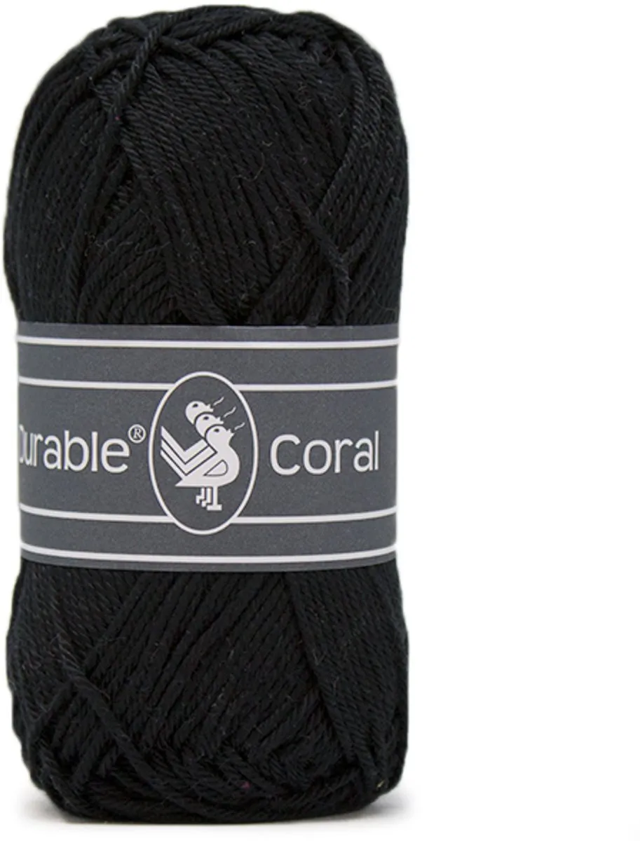 Durable Coral Black Garen - 1 Stuk