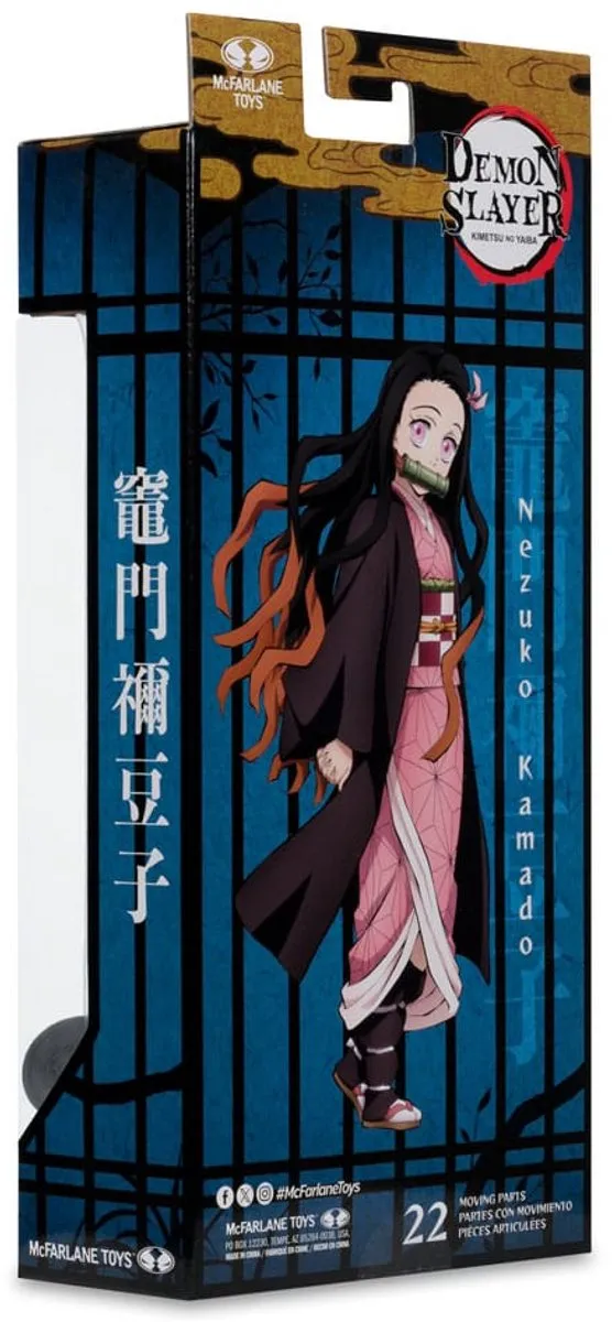 McFarlane Toys Demon Slayer Nezuko Kamado Platinum Edition MCF13761 - Action Figuur 14cm - Multi