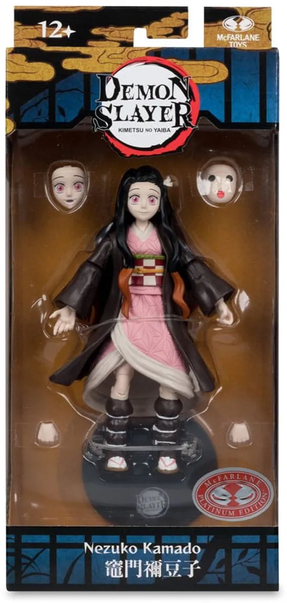 McFarlane Toys Demon Slayer Nezuko Kamado Platinum Edition MCF13761 - Action Figuur 14cm - Multi