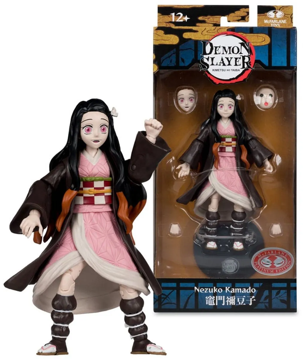 McFarlane Toys Demon Slayer Nezuko Kamado Platinum Edition MCF13761 - Action Figuur 14cm - Multi