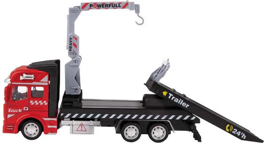 Toi-Toys Metalen Takel Sleepwagen 24087B - Multi kleuren