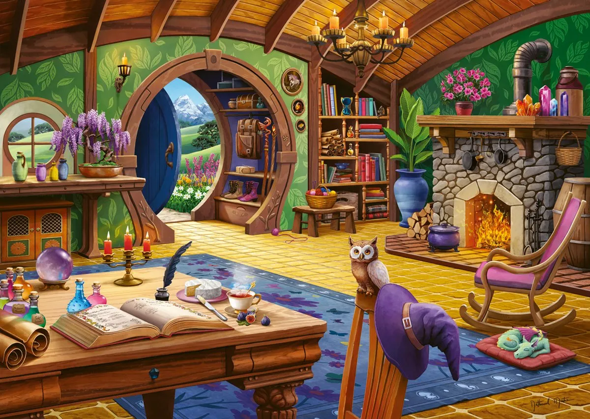Ravensburger Charmed Cottage Legpuzzel 1000 Stuks - Meerkleurig