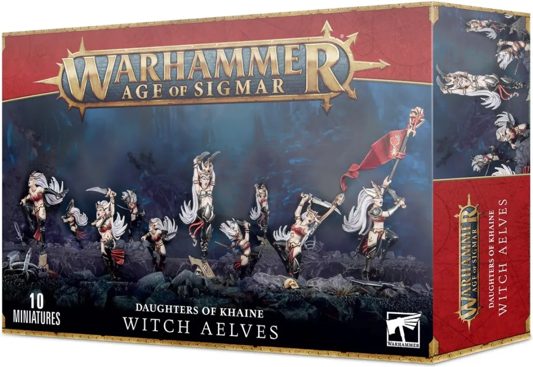 Games Workshop Warhammer Age of Sigmar Daughters of Khaine Witch Aelves