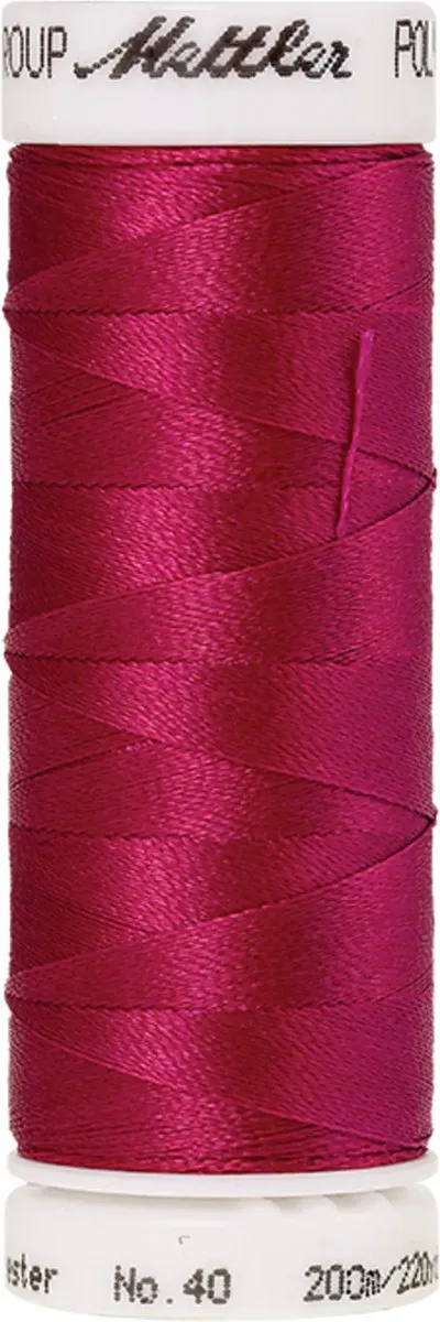 Amann Mettler Polysheen Borduurgaren Roze 200m