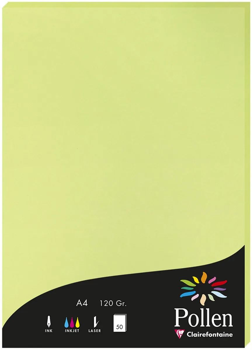 Clairefontaine Papier DIN A4 Mint - 50 Vel