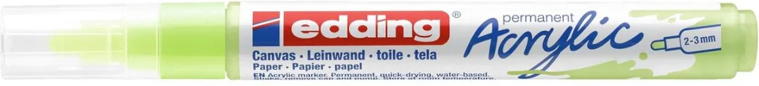 edding Acrylic Marker Medium Pastelgroen