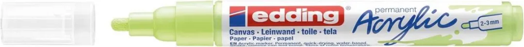 edding Acrylic Marker Medium Pastelgroen