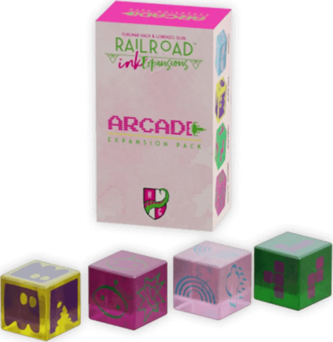 White Goblin Games Railroad Ink Arcade Uitbreiding - Roll & Write