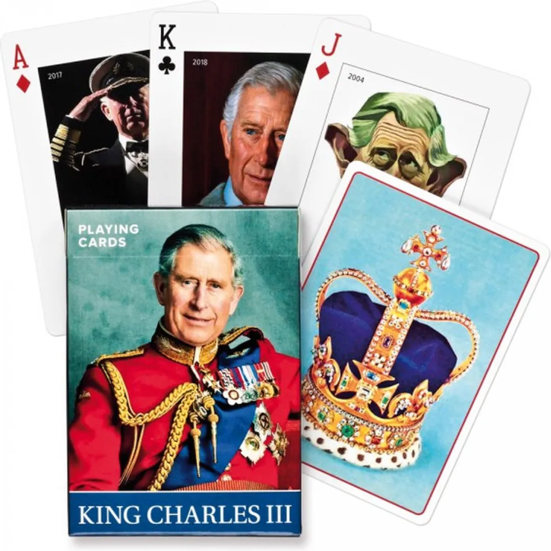 Piatnik King Charles III Speelkaarten PIA-170713