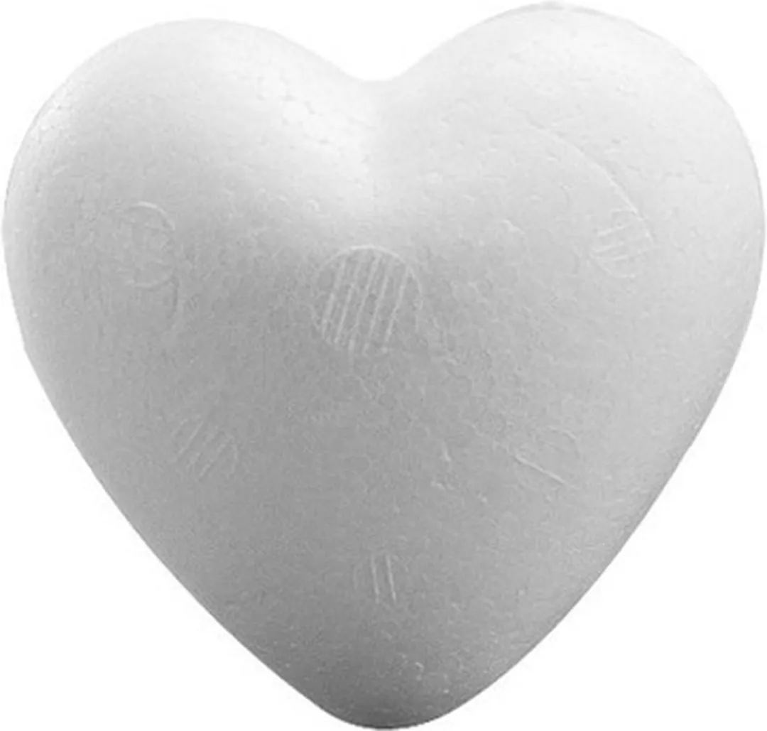 Rayher Hobby Hartjes Piepschuim 9cm