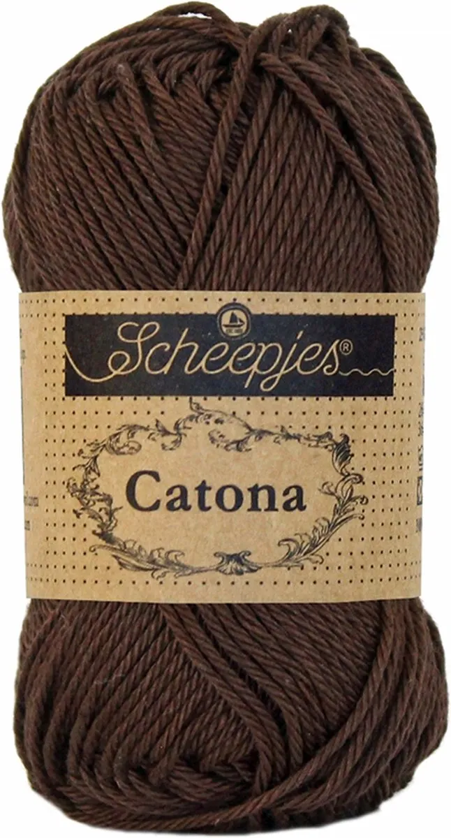 Scheepjes Catona 25g - Black Coffee