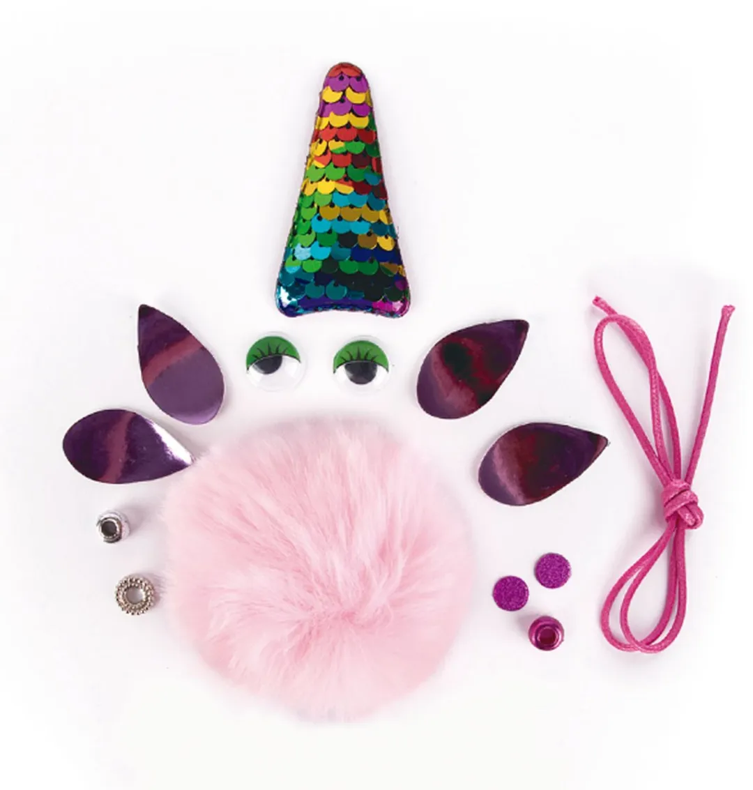 Apli Kids Knutselset Eenhoorn Pompon - Multicolor