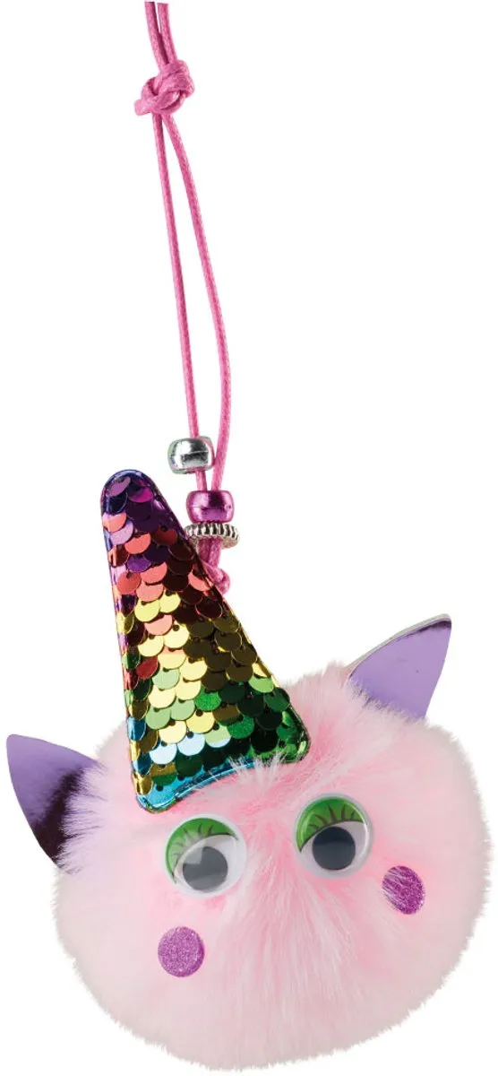 Apli Kids Knutselset Eenhoorn Pompon - Multicolor