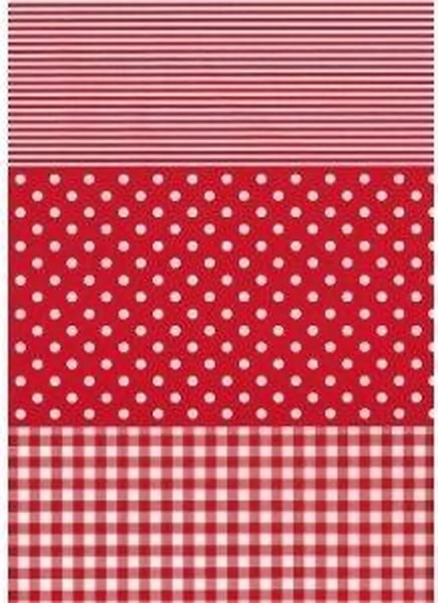 Clairefontaine Décopatch Papier Rood 484 - 1 Stuk