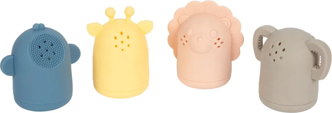 Small Foot Siliconen Badspeelgoed 12753 - 4-delig