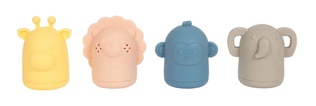 Small Foot Siliconen Badspeelgoed 12753 - 4-delig - afbeelding 6 van 6