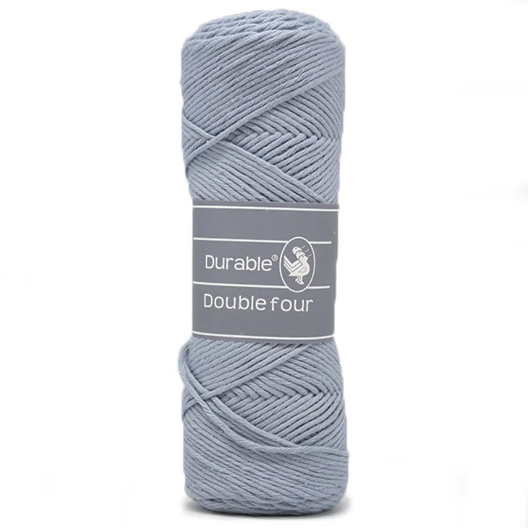 Durable Double Four Katoengaren 289 Blue Grey - afbeelding 6 van 6