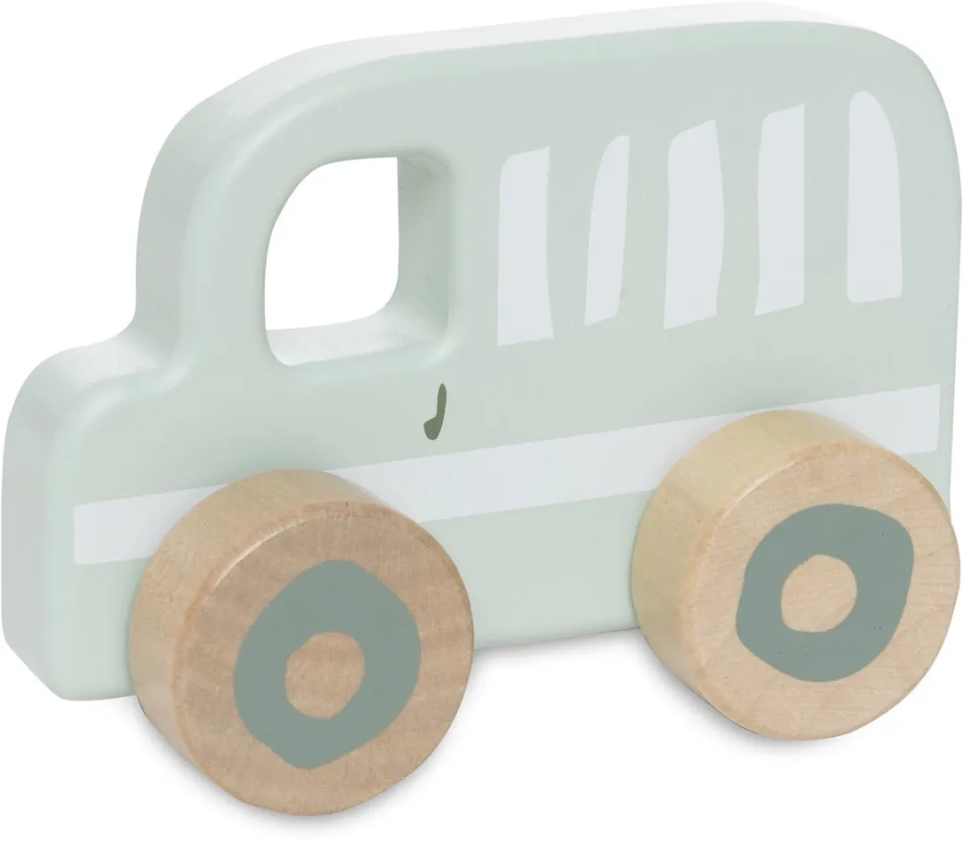 Jollein Baby Houten Auto Op Wielen 3 Stuks - Multicolor