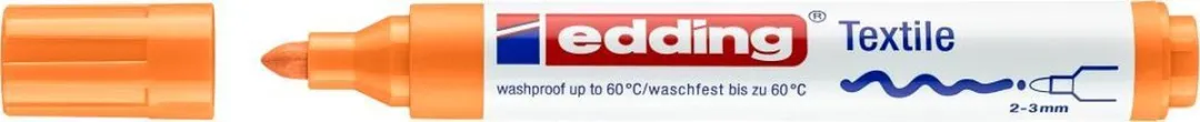 edding 4500-66 Textielmarker - Neonoranje