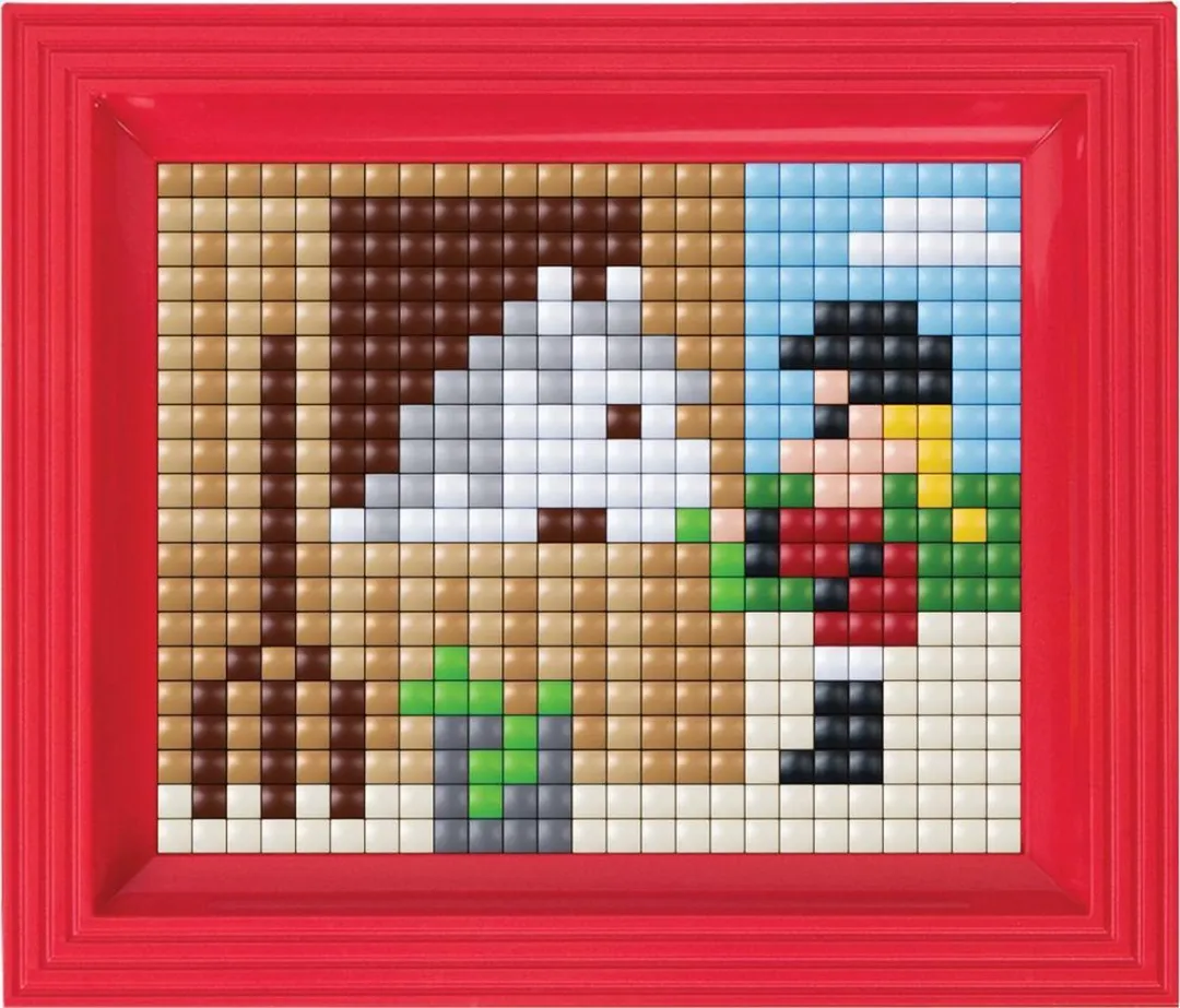 Pixelhobby XL Paard met Meisje Complete Set