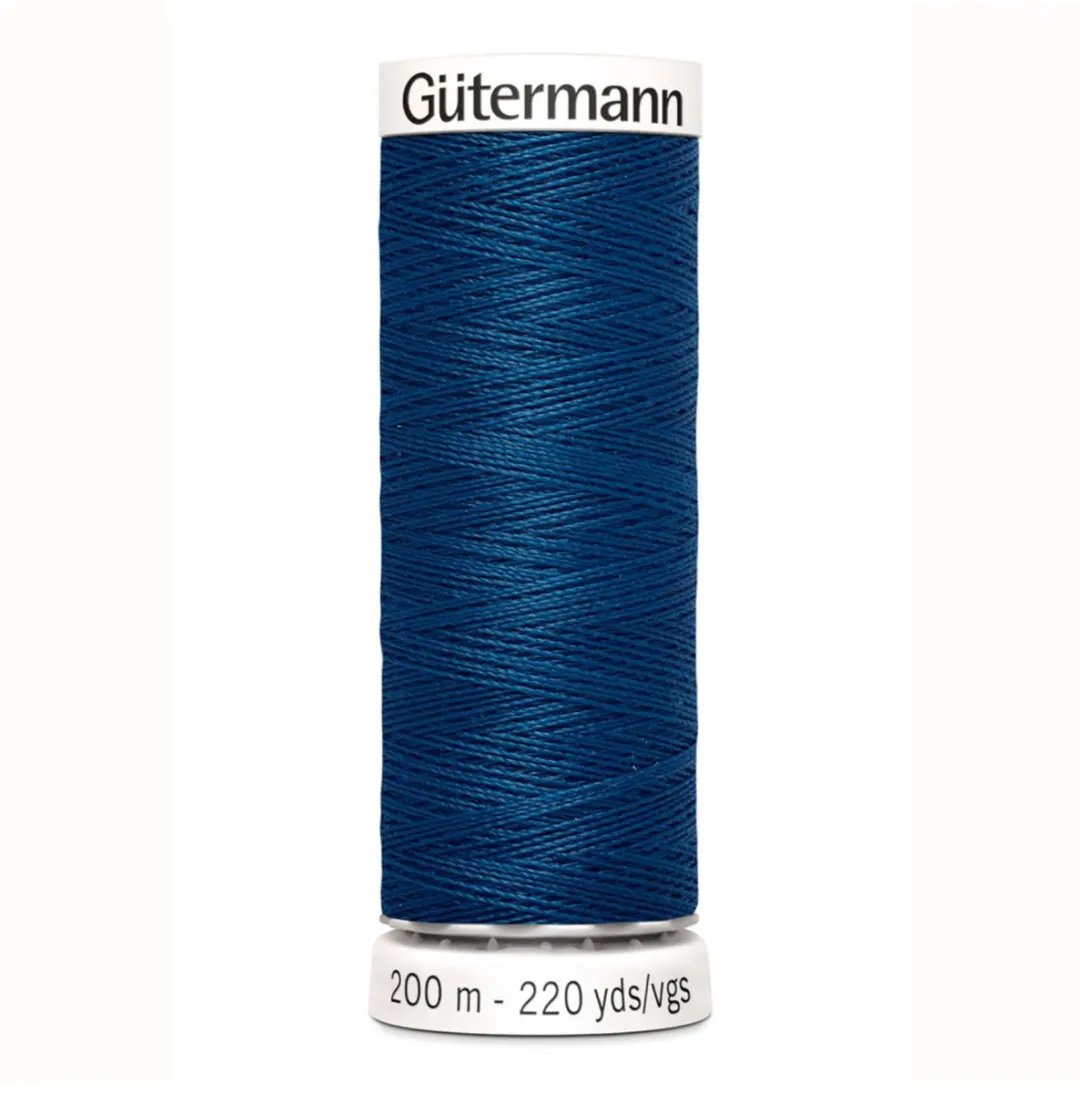 Gutermann Polyester Naaigaren 200m - Blauw 967