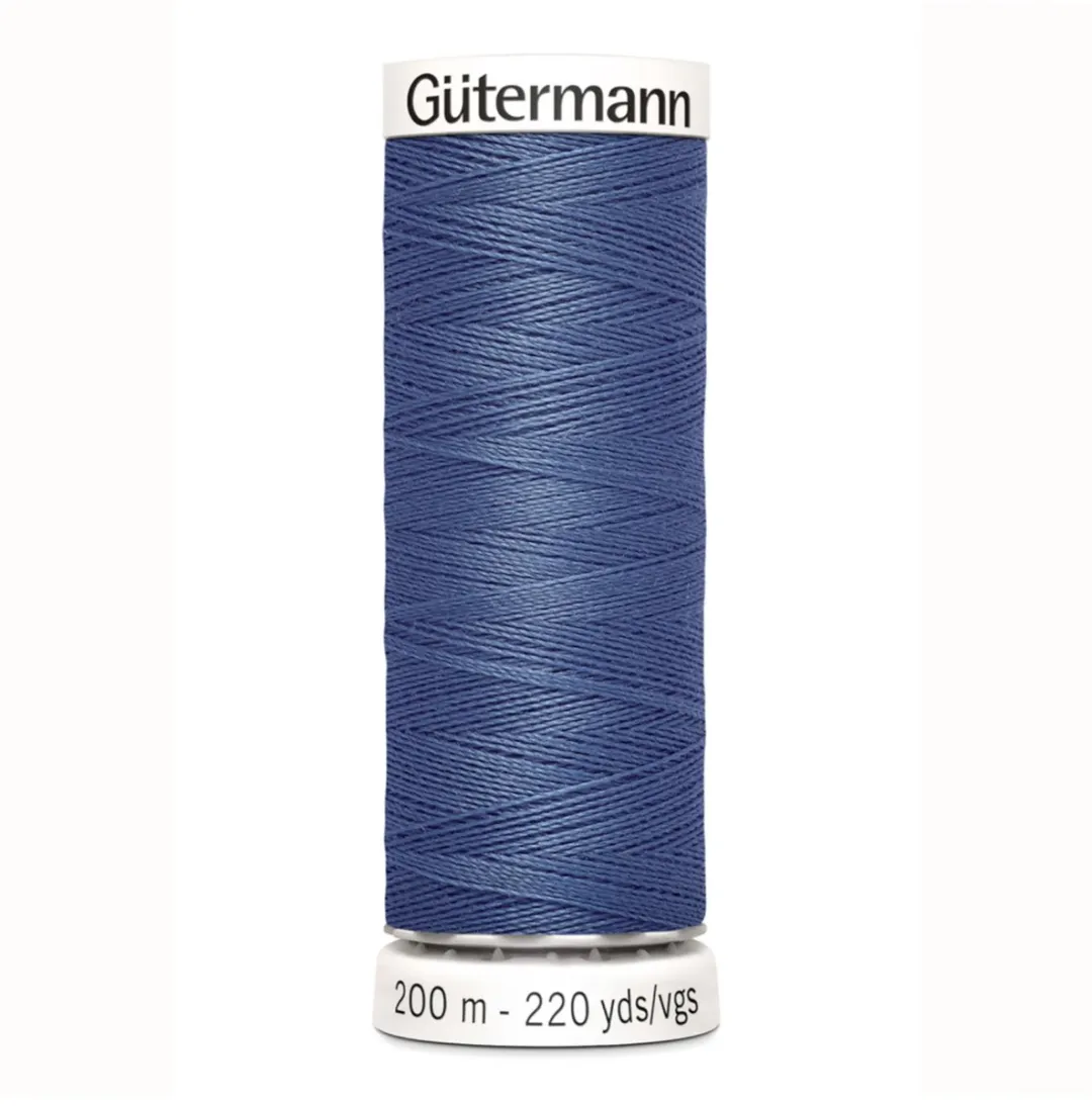 Gutermann Polyester Naaigaren 200m - Blauw