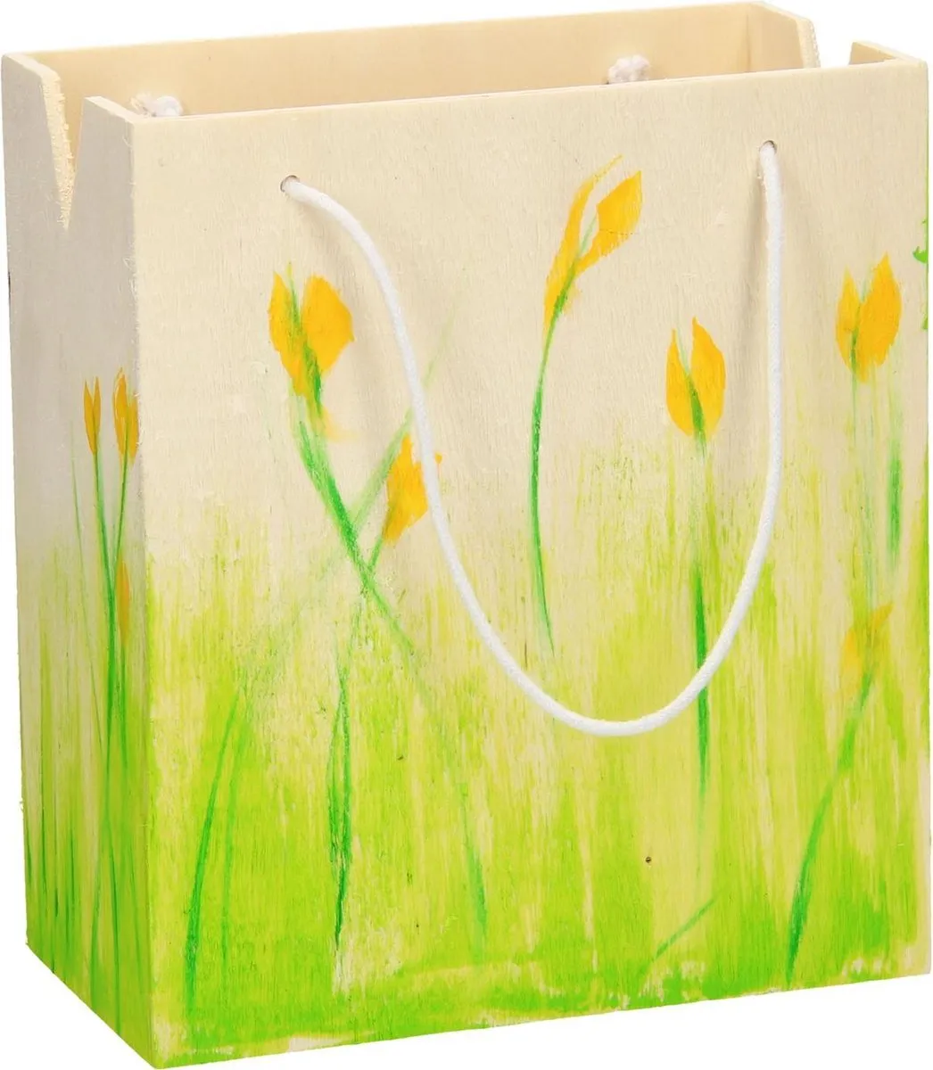 ThimbleToys Houten Tasje - 11,7x5,1x16cm