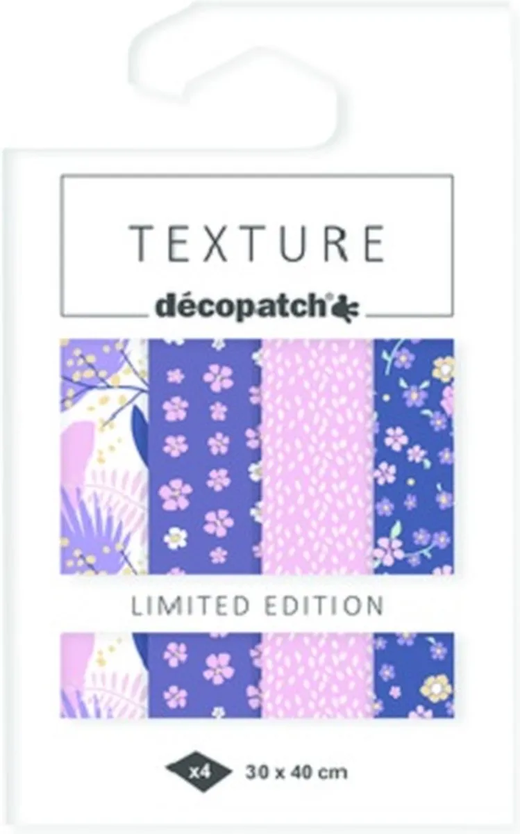 Decopatch Flower Therapy Hotfoil Limited Edition Papier
