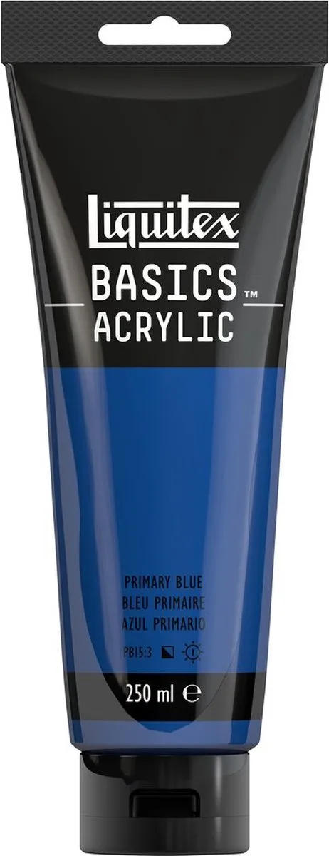 Liquitex Basics Acrylverf Primary Blue 250ml