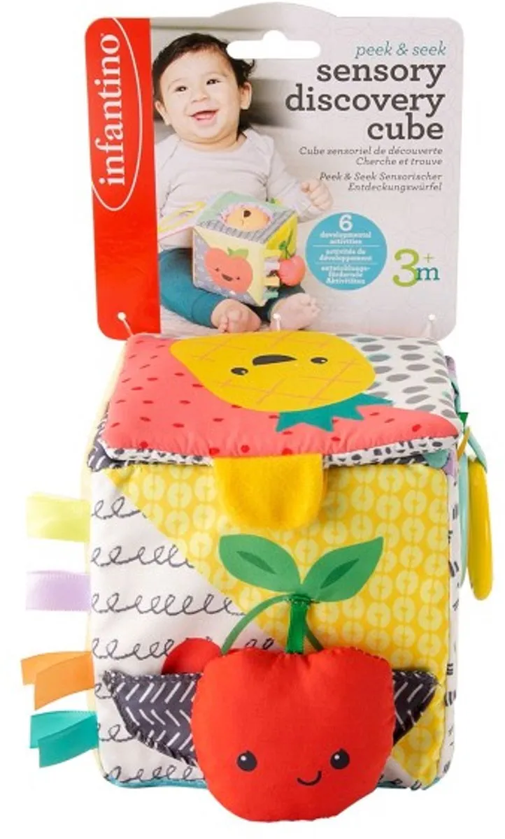 Infantino Interactieve Activiteiten Kubus - Multicolor