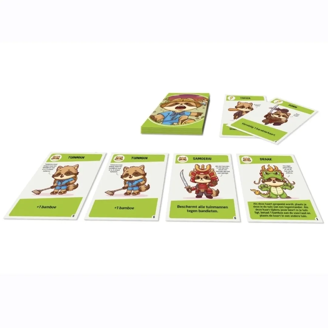 White Goblin Games Tanuki Kaartspel - 3-6 spelers - vanaf 7 jaar - MPN 8718026306298