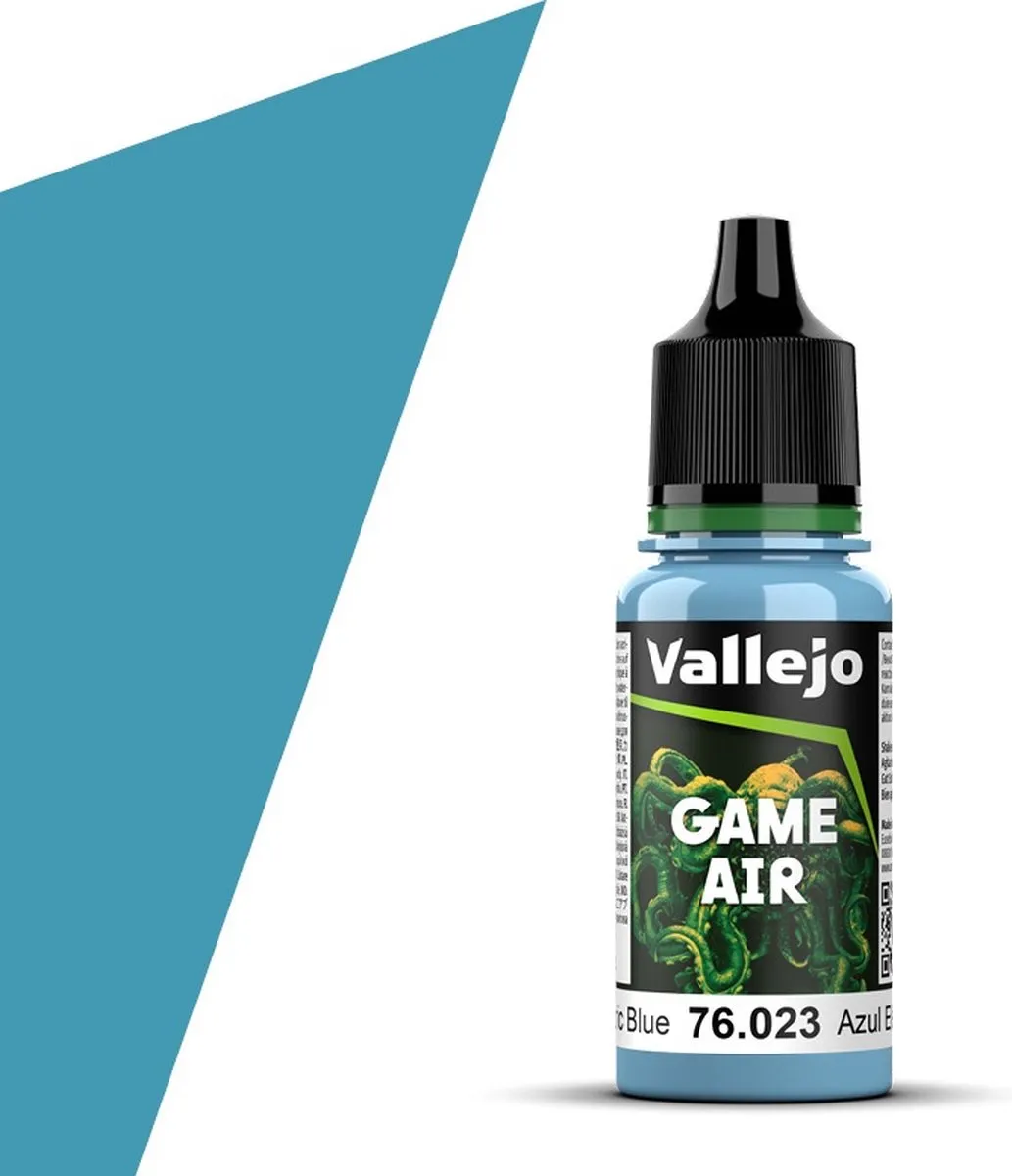 Vallejo Hobbyverf Acryl 76023 Game Air Electric Blue