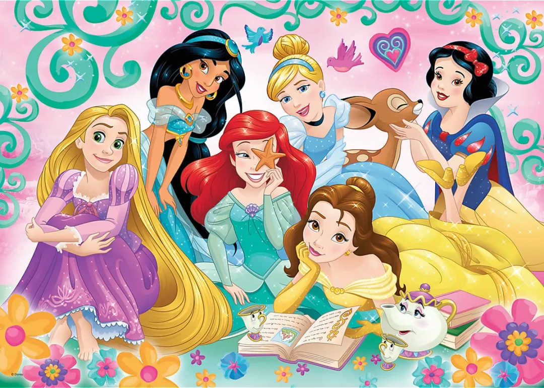 Trefl Disney Princess 1000 Stuks - Multicolor
