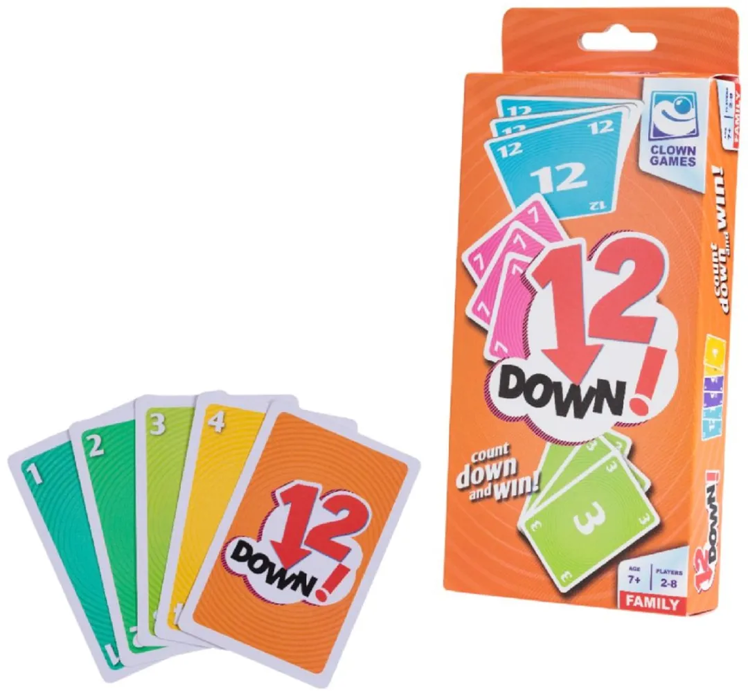 Clown Games 12 Down Kaartspel