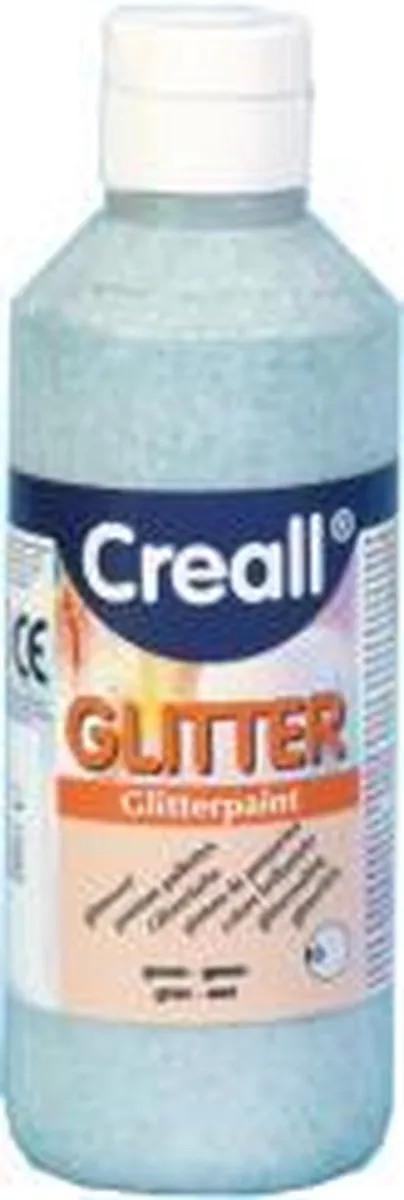 Creall Glitterverf Groen 250ml