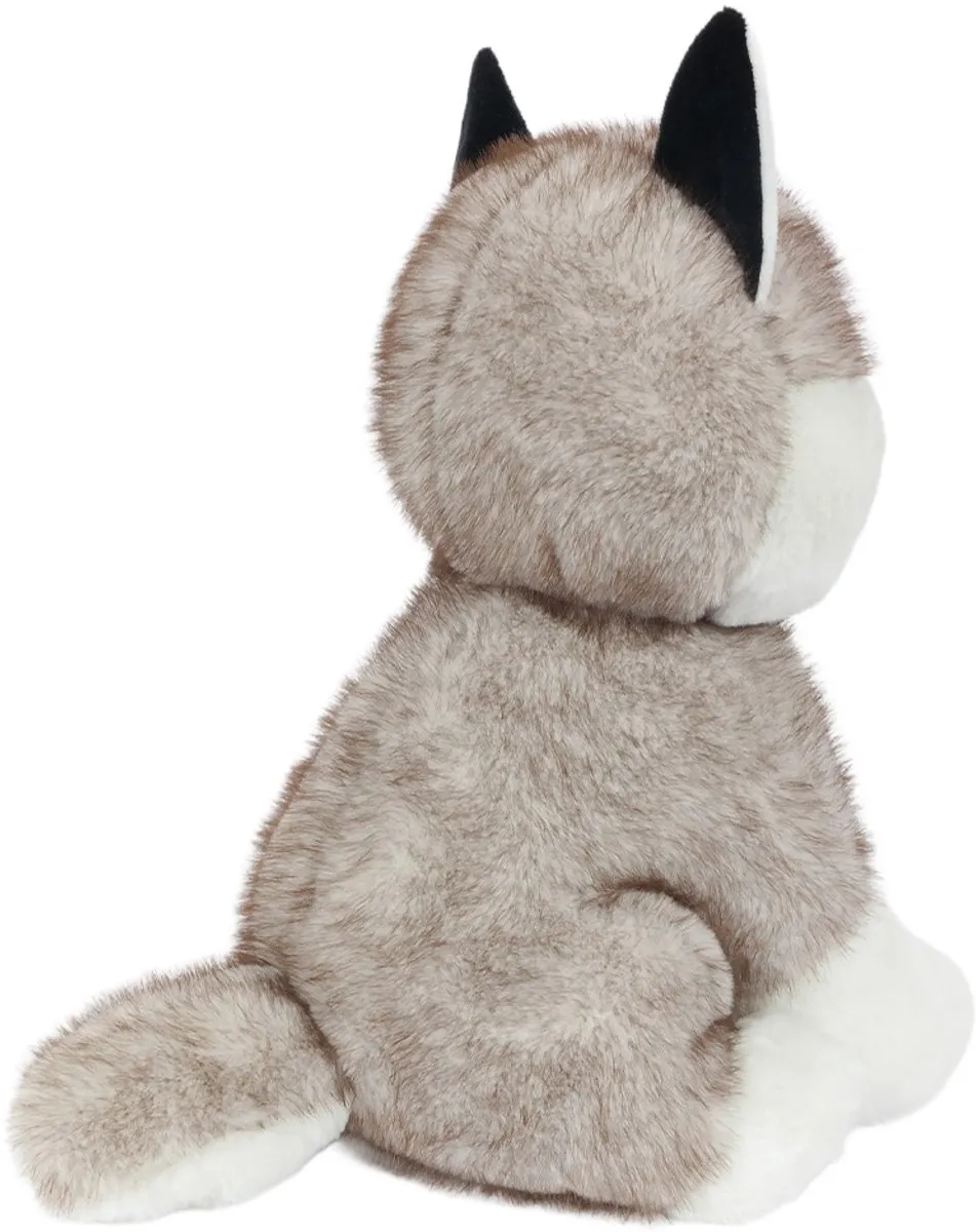 PIA Soft Toys Husky Pluche Knuffel 30cm - Grijs/Wit