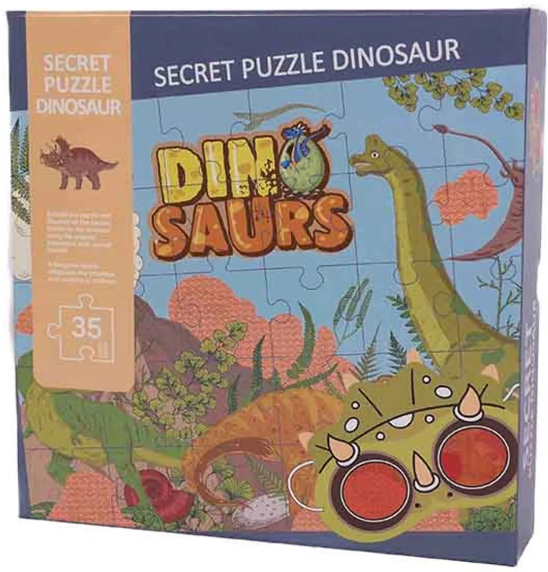 Dinosaurus Puzzel Box PIA Soft Toys