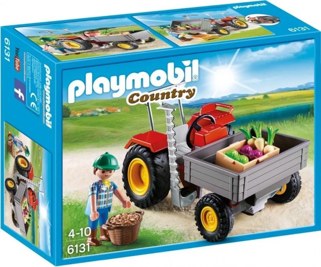 Playmobil 70495 Tractor met Laadbak